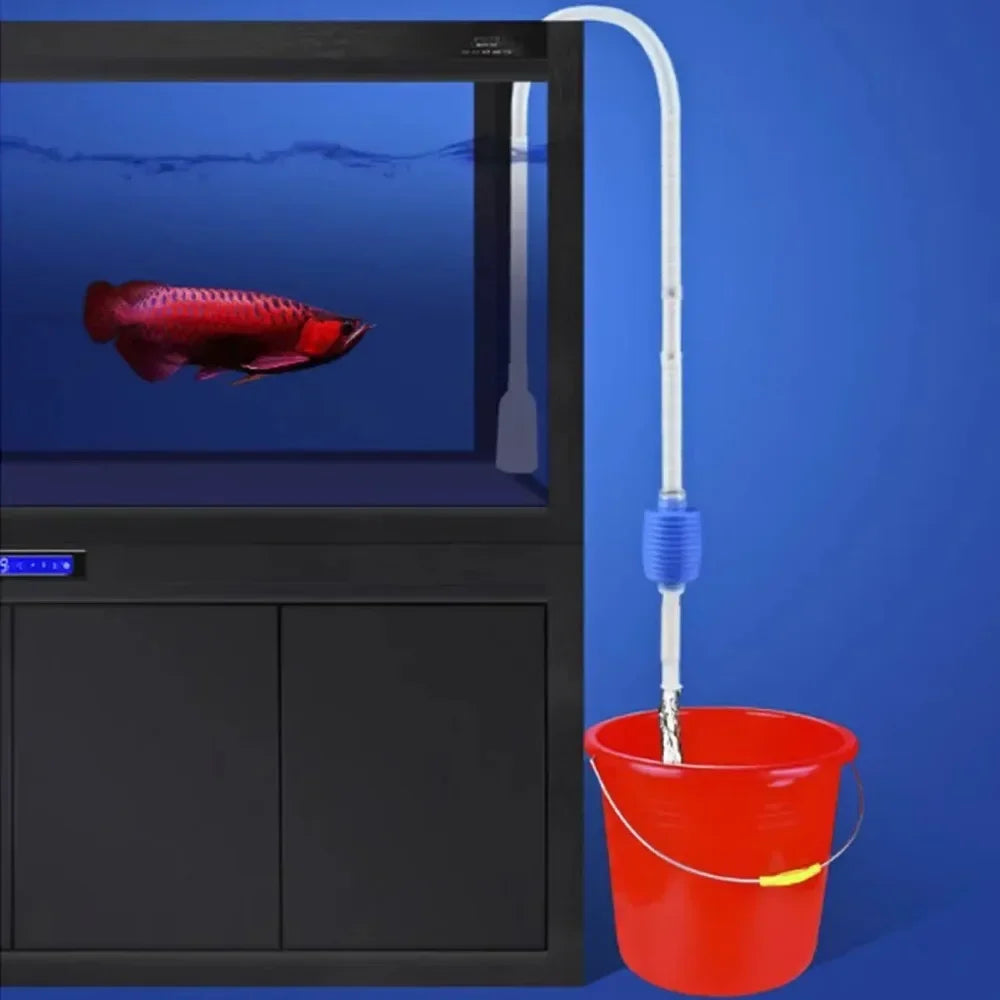 1.5M Aquarium Clean Vacuum Water Change Changer Gravel Aquarium Simple Fish Tank Vacuum Siphon Pump Cleaner