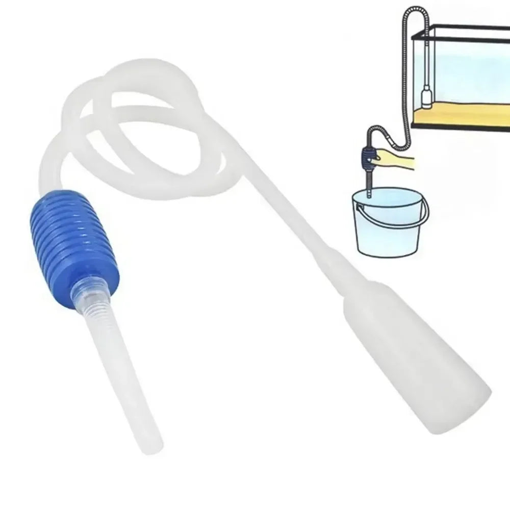 1.5M Aquarium Clean Vacuum Water Change Changer Gravel Aquarium Simple Fish Tank Vacuum Siphon Pump Cleaner